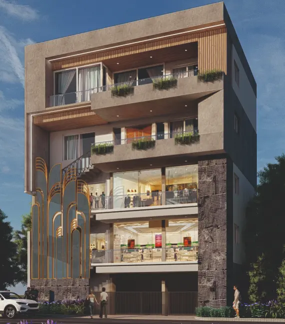 Arjith Commercial Project by Archrays